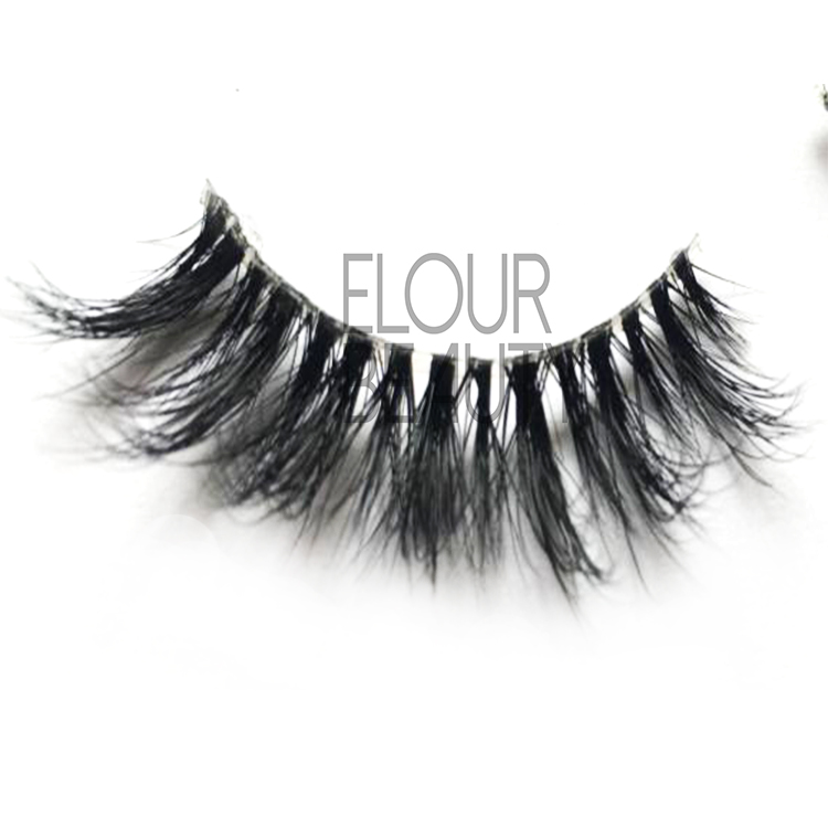 3d clear band mink false eyelashes ES110